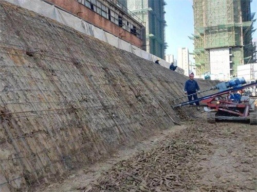 泉山建筑边坡支护